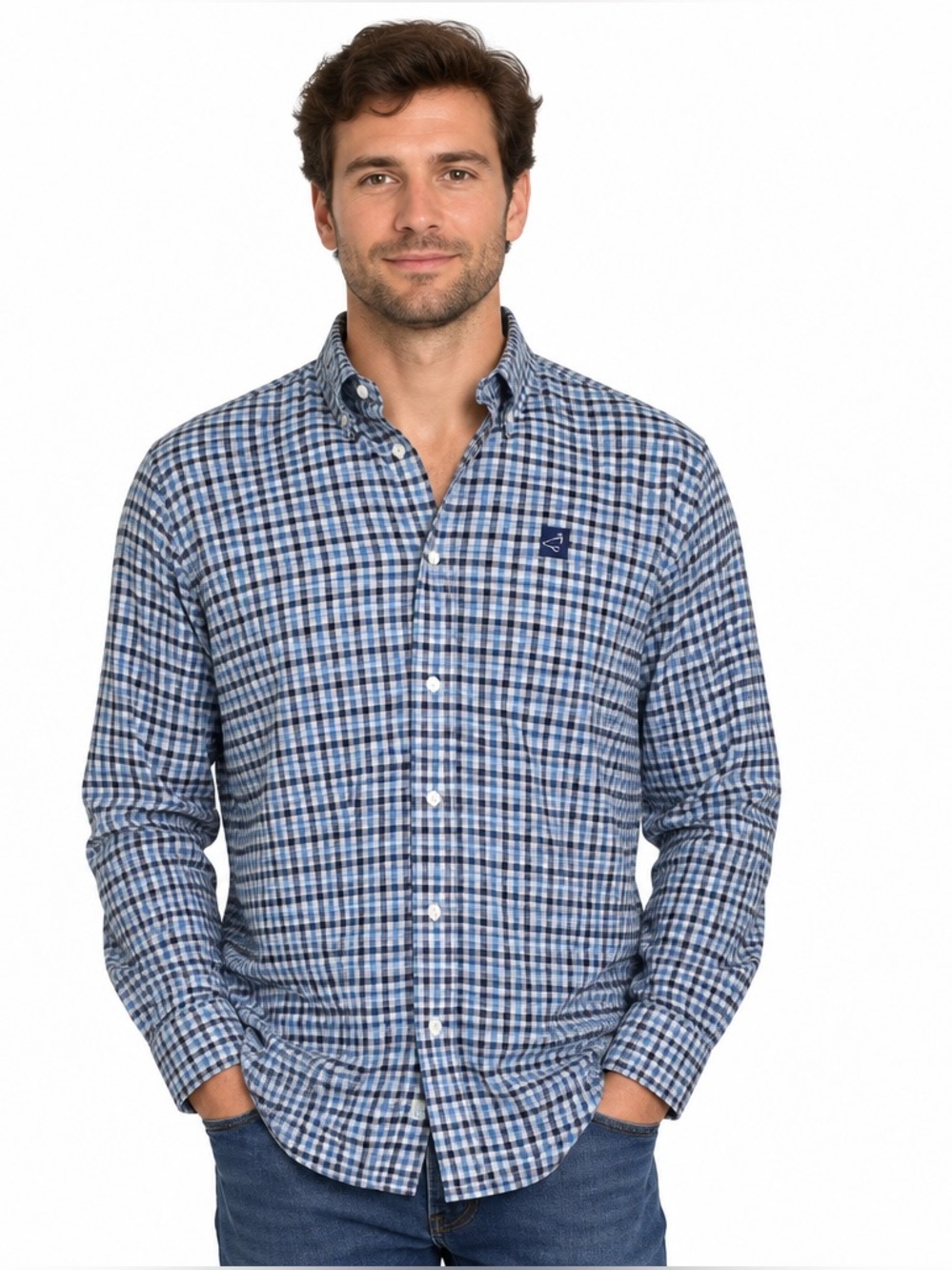Properly Tied Classic Flannel Men’s Plaid Shirt Size XL
